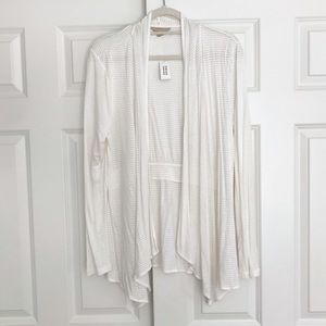 SALE Banana Republic Off-White Cardigan